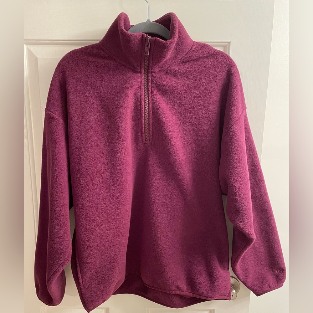 Aritzia TNA Polar Fleece Half Zip